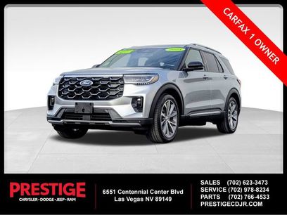 Used 2025 Ford Explorer Platinum w/ Ultimate Package