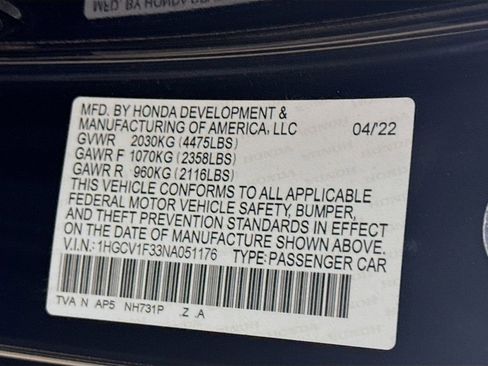 Used 2022 Honda Accord Sport image 29