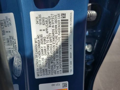 New 2026 Honda Civic LX image 40