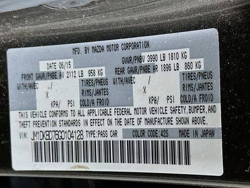 Used 2016 MAZDA CX-3 Grand Touring AWD/4WD image 12