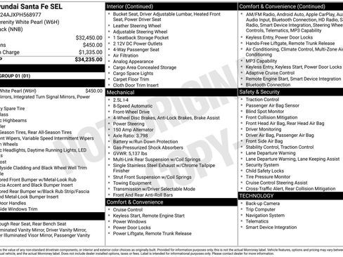 Used 2023 Hyundai Santa Fe SEL FWD image 39