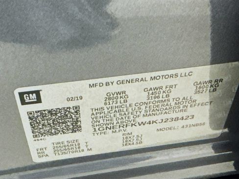 Used 2019 Chevrolet Traverse LS w/ LPO, Floor Liner Package FWD image 39