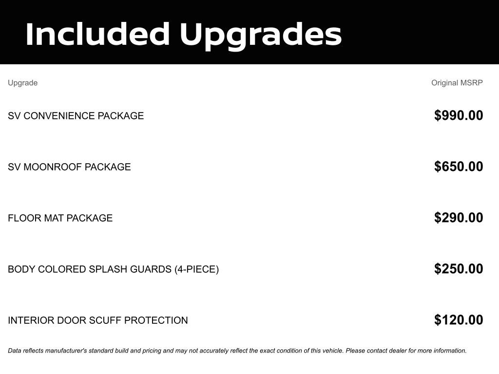 New 2026 Nissan Sentra SV w/ SV Convenience Package FWD image 3