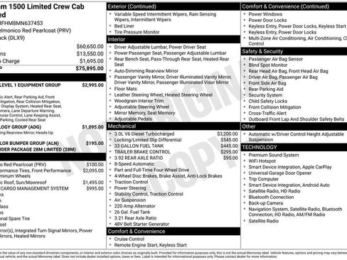 Used 2021 RAM 1500 Limited AWD/4WD image 6