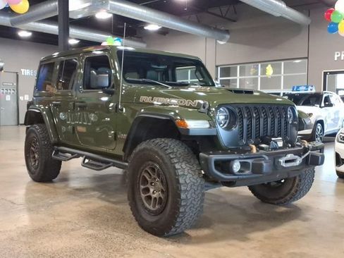 Used 2021 Jeep Wrangler Unlimited Rubicon w/ Xtreme Recon 35" Tire Package AWD/4WD image 4