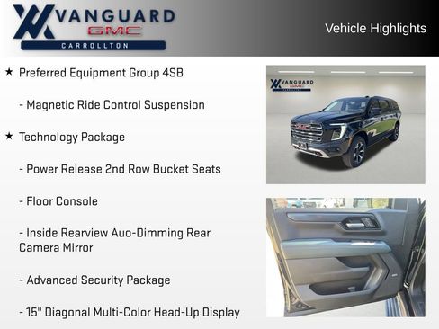 New 2026 GMC Yukon XL AT4 w/ AT4 Premium Plus Package image 15