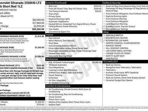 New 2026 Chevrolet Silverado 2500 LTZ w/ LTZ Convenience Package image 28