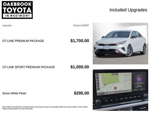 Used 2022 Kia Forte GT-Line w/ GT-Line Premium Package FWD image 4