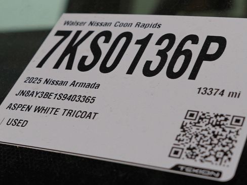 Certified 2025 Nissan Armada SL AWD/4WD image 32