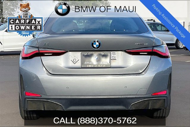 Certified 2023 BMW i4 eDrive35 w/ Parking Assistance Package RWD image 4