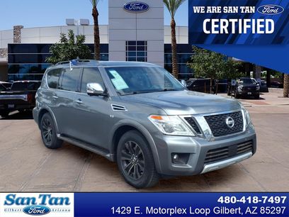 Used 2017 Nissan Armada Platinum w/ Captain Seat Package