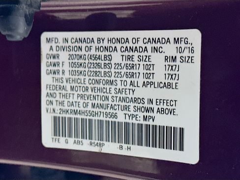 Used 2016 Honda CR-V EX image 12