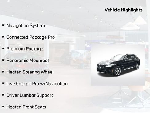 Used 2023 BMW X3 xDrive30i w/ Premium Package image 5