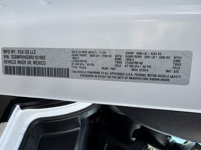 Used 2024 RAM ProMaster 3500 FWD image 19