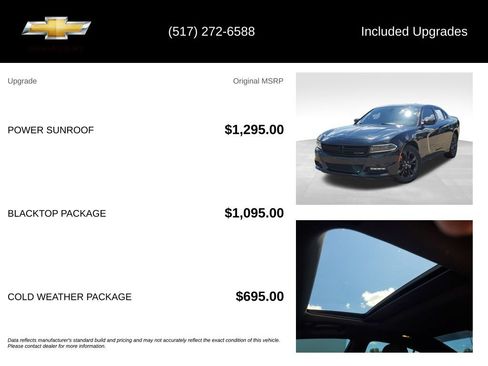 Used 2022 Dodge Charger SXT w/ Blacktop Package AWD/4WD image 15