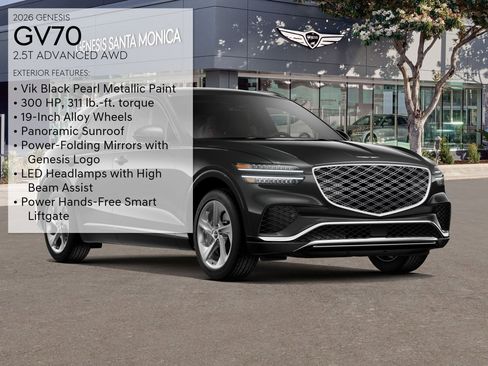New 2026 Genesis GV70 2.5T Advanced image 3