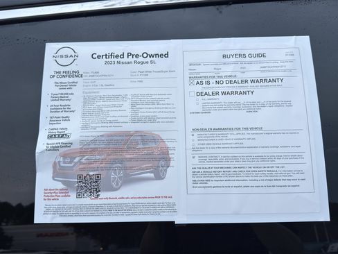 Certified 2023 Nissan Rogue SL w/ SL Premium Package image 12