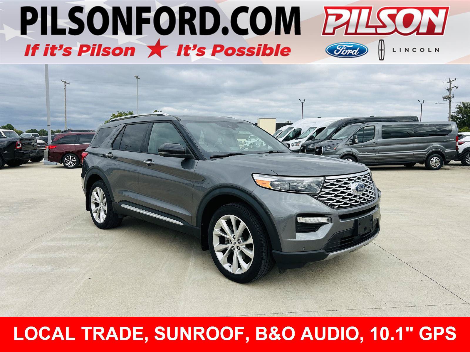 Used 2023 Ford Explorer Platinum w/ Technology Package AWD/4WD image 1