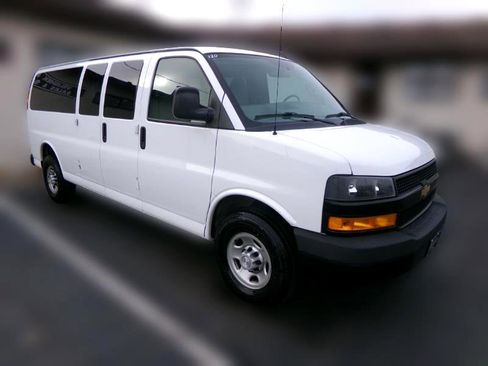 Used 2019 Chevrolet Express 3500 LS w/ Cold Climate Package image 1