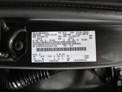 Used 2016 Ford F150 Platinum w/ Technology Package AWD/4WD image 39