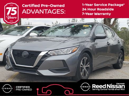 Certified 2022 Nissan Sentra SV w/ All-Weather Package image 1