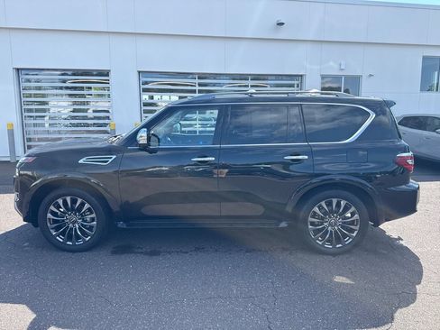 Used 2024 Nissan Armada Platinum w/ Captain's Chairs Package AWD/4WD image 2
