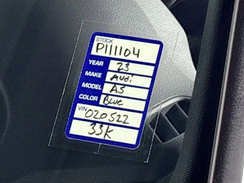 Used 2023 Audi A5 2.0T Premium Plus w/ Premium Plus AWD/4WD image 26