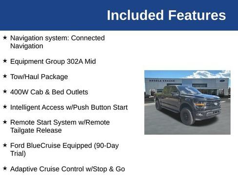 Used 2024 Ford F150 XLT w/ Equipment Group 302A MID AWD/4WD image 5