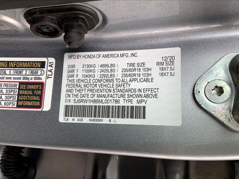 Used 2021 Honda CR-V EX-L image 34