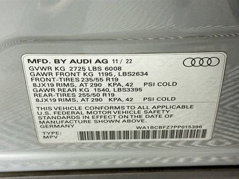 Certified 2023 Audi Q4 e-tron Premium Plus w/ Premium Plus image 34