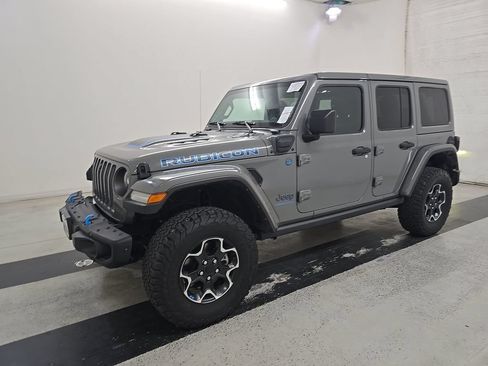 Used 2023 Jeep Wrangler Unlimited Rubicon 4xe w/ Steel Bumper Group AWD/4WD image 1