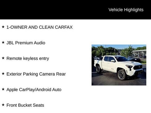 Used 2024 Toyota Tacoma TRD Sport AWD/4WD image 5