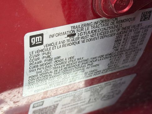 Used 2022 GMC Sierra 1500 SLT w/ SLT Convenience Package AWD/4WD image 34