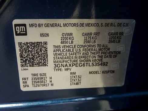 New 2026 Chevrolet Equinox LT w/ LPO, Floor Liner Package AWD/4WD image 21