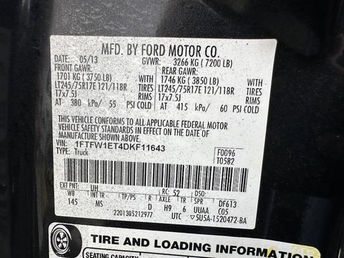 Used 2013 Ford F150 XLT w/ XLT Convenience Pkg AWD/4WD image 15