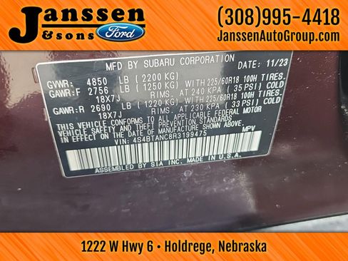 Used 2024 Subaru Outback Limited image 22