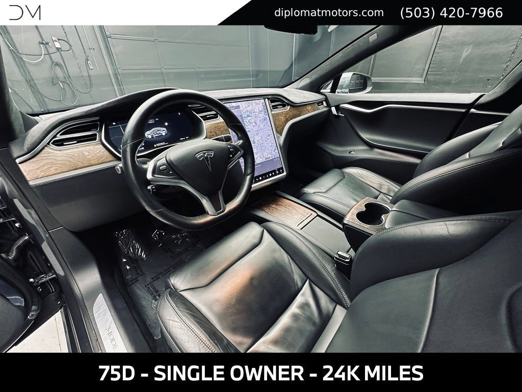 Used 2017 Tesla Model S 75D AWD/4WD image 16