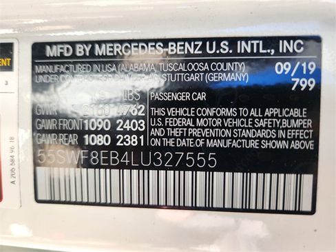 Certified 2020 Mercedes-Benz C 300 4MATIC Sedan image 31