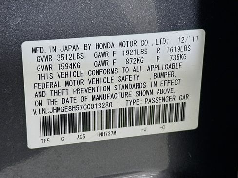 Used 2012 Honda Fit Sport image 12