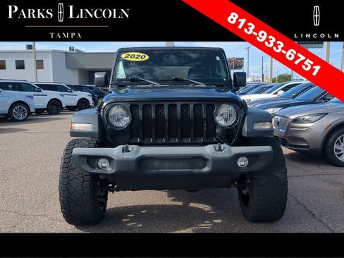 Used 2020 Jeep Wrangler Unlimited Sport S AWD/4WD image 2