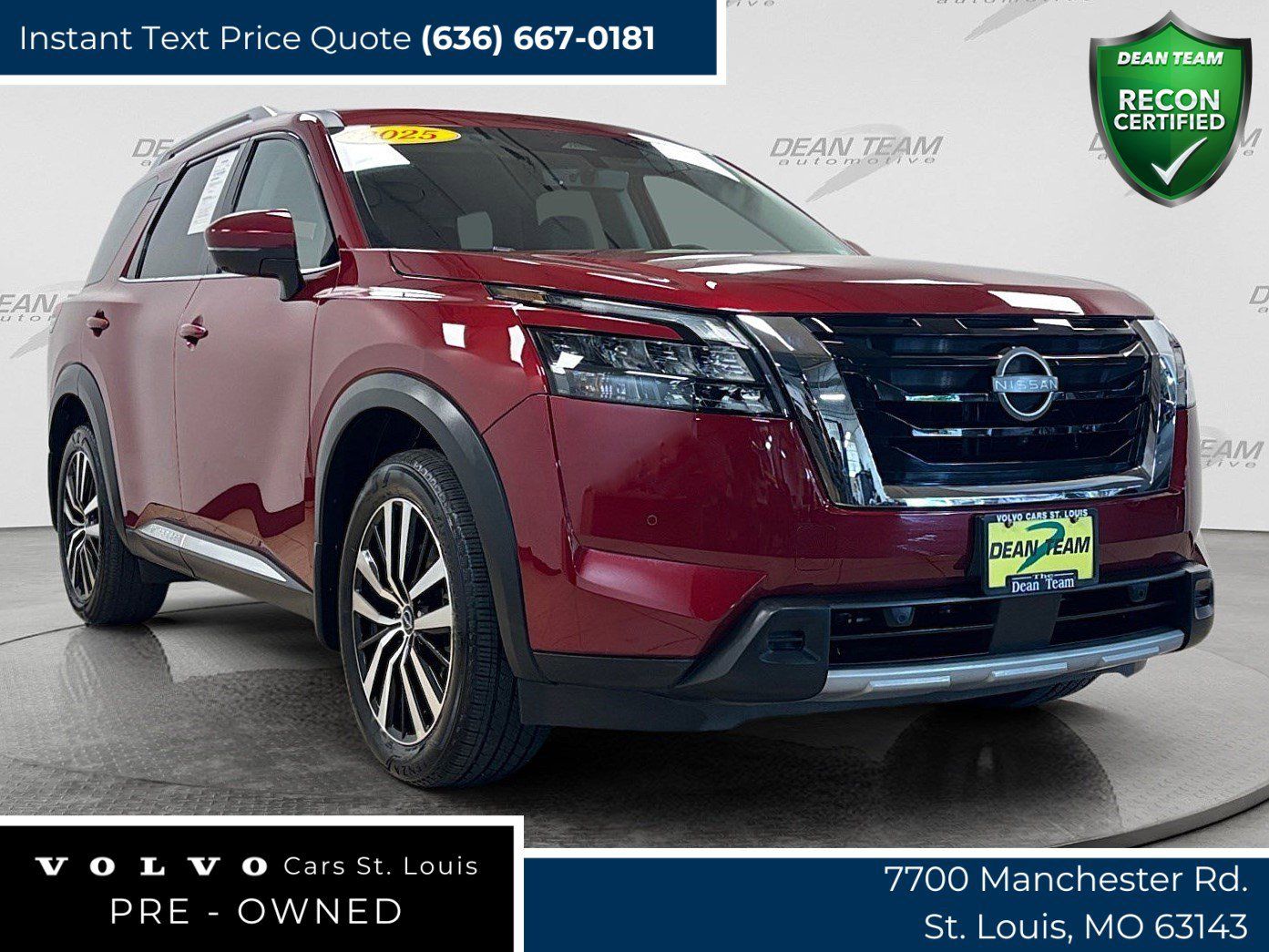 Used 2025 Nissan Pathfinder Platinum FWD image 1