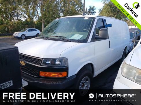 Used 2023 Chevrolet Express 2500 Regular Van 3D w/ Driver Convenience Package image 1