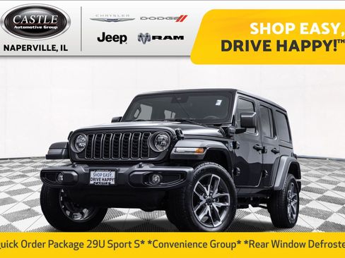 Used 2025 Jeep Wrangler Unlimited Sport S 4xe w/ Convenience Group AWD/4WD image 1