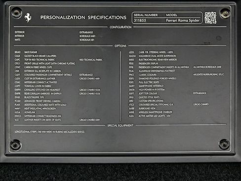 Used 2025 Ferrari Roma Spider RWD image 39