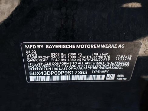 Used 2023 BMW X3 sDrive30i w/ Convenience Package RWD image 52