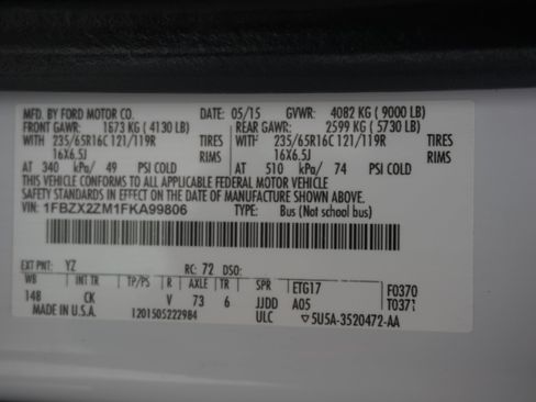 Used 2015 Ford Transit 350 XLT RWD image 26