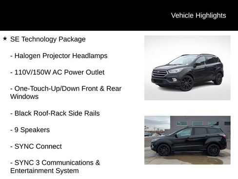 Used 2017 Ford Escape SE w/ Equipment Group 201A image 16