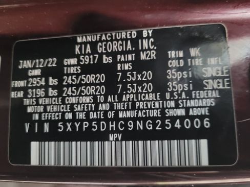 Used 2022 Kia Telluride SX w/ Towing Package AWD/4WD image 33