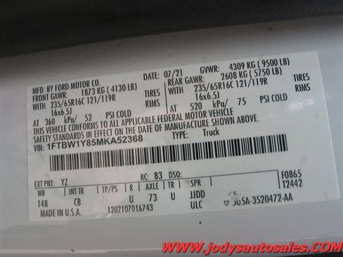 Used 2021 Ford Transit 350 Low Roof RWD image 36