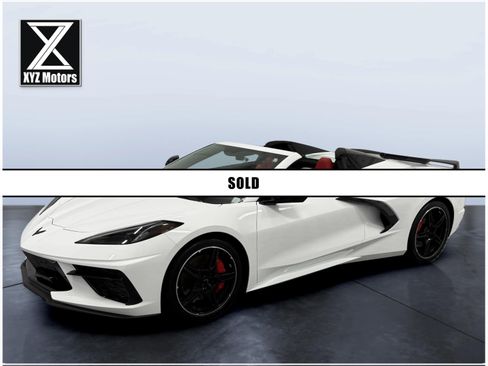 Used 2022 Chevrolet Corvette Stingray Premium Conv w/ Z51 Performance Package RWD image 1